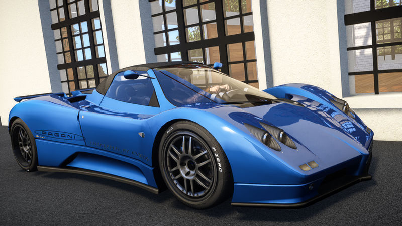 GTA 4 2001 Pagani Zonda S 7.3 (C12) Mod - GTAinside.com